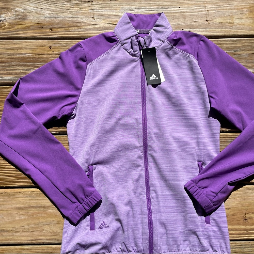 Adidas Athletic Purple Jacket - Picture 2 of 7